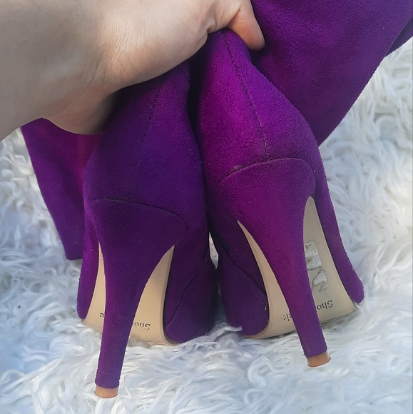 🌟3/50 Shoe'N Tale Over the knee high Heeled boots - Picture 6 of 7